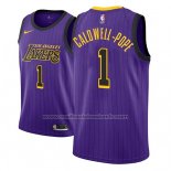 Maillot Los Angeles Lakers Kentavious Caldwell-Pope #1 Ville 2018 Volet