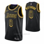 Maillot Los Angeles Lakers Russell Westbrook #0 Ville Noir