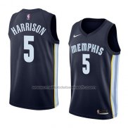 Maillot Memphis Grizzlies Andrew Harrison #5 Icon 2018 Bleu