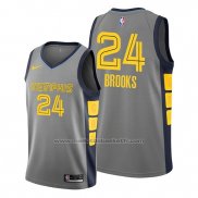 Maillot Memphis Grizzlies Dillon Brooks #24 Ville Edition Gris