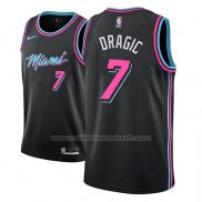 Maillot Miami Heat Goran Dragic #7 Ville 2018-19 Noir