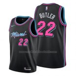 Maillot Miami Heat Jimmy Butler #22 Ville 2019 Noir