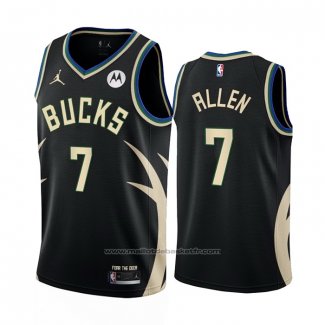 Maillot Milwaukee Bucks Grayson Allen #7 Statement 2022-23 Noir