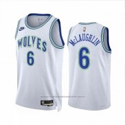 Maillot Minnesota Timberwolves Jordan Mclaughlin #6 Classic 2023-24 Blanc