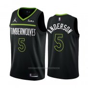 Maillot Minnesota Timberwolves Kyle Anderson #5 Statement 2022-23 Noir