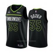 Maillot Minnesota Timberwolves P.J. Dozier #35 Statement 2022-23 Noir