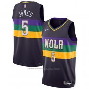 Maillot New Orleans Pelicans Herbert Jones #5 Ville 2022-23 Volet