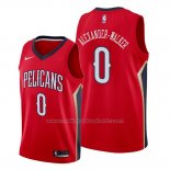 Maillot New Orleans Pelicans Nickeil Alexander-Walker #0 Statement Rouge