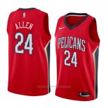 Maillot New Orleans Pelicans Tony Allen #24 Statement 2018 Rouge