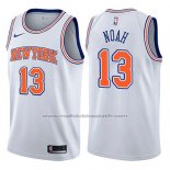 Maillot New York Knicks Joakim Noah #13 Statement 2017-18 Blanc