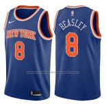Maillot New York Knicks Michael Beasley #8 Icon 2017-18 Bleu