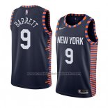 Maillot New York Knicks R.j. Barrett #9 Ville 2019-20 Noir