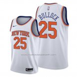 Maillot New York Knicks Reggie Bullock #25 Association Blanc2