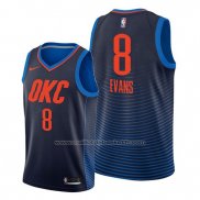 Maillot Oklahoma City Thunder Jawun Evans #8 Statement Bleu