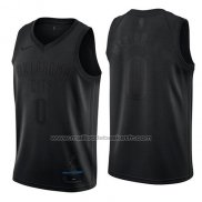 Maillot Oklahoma City Thunder Russell Westbrook #0 MVP Noir