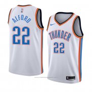 Maillot Oklahoma City Thunderr Bryce Alford #22 Association 2018 Blanc