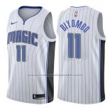 Maillot Orlando Magic Bismack Biyombo #11 Association 2017-18 Blanc