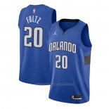 Maillot Orlando Magic Markelle Fultz #20 Statement 2020-21 Bleu