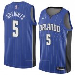 Maillot Orlando Magic Marreese Speights #5 Icon 2018 Bleu