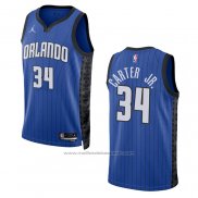 Maillot Orlando Magic Wendell Carter JR. #34 Statement 2022-23 Bleu