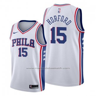 Maillot Philadelphia 76ers Al Horford #15 Association Blanc