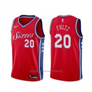 Maillot Philadelphia 76ers Markelle Fultz #20 Statement Rouge