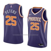 Maillot Phoenix Suns Alec Peters #25 Icon 2018 Volet