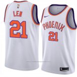 Maillot Phoenix Suns Alex Len #21 Hardwood Classic 2018 Blanc