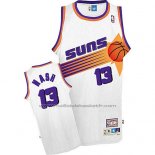 Maillot Phoenix Suns Steve Nash #13 Retro Blanc2