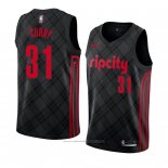 Maillot Portland Trail Blazers Seth Curry #31 Ville 2018 Noir