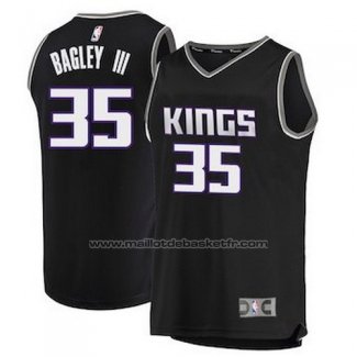 Maillot Sacramento Kings Bagley III #35 2017-18 Noir