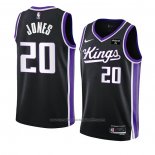 Maillot Sacramento Kings Colby Jones #20 Icon 2023-24 Noir