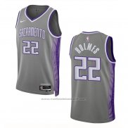 Maillot Sacramento Kings Richaun Holmes #22 Ville 2022-23 Gris