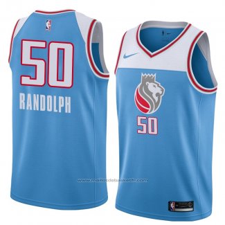 Maillot Sacramento Kings Zach Randolph #50 Ville 2018 Bleu