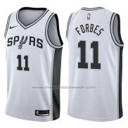 Maillot San Antonio Spurs Bryn Forbes #11 Swingman Association 2017-18 Blanc