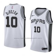 Maillot San Antonio Spurs Demar Derozan #10 Association 2017-18 Blanc