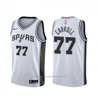 Maillot San Antonio Spurs Demarre Carroll #77 Association 2019-20 Blanc