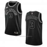 Maillot San Antonio Spurs Keldon Johnson #3 Classic 2022-23 Noir