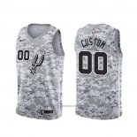 Maillot San Antonio Spurs Personnalise Earned Camouflage