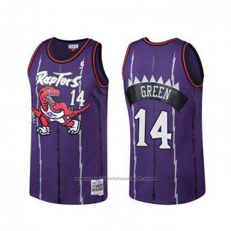 Maillot Toronto Raptors Danny Green #14 Hardwood Classics Volet