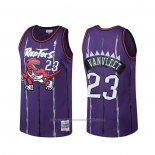 Maillot Toronto Raptors Fred Vanvleet #23 Hardwood Classics Volet