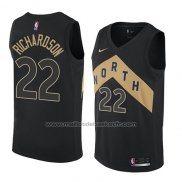 Maillot Toronto Raptors Malachi Richardson #22 Ville 2018 Noir