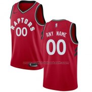 Maillot Toronto Raptors Personnalise 17-18 Rouge