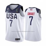 Maillot USA Marcus Smart 2019 FIBA Basketball World Cup Blanc