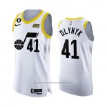 Maillot Utah Jazz Kelly Olynyk #41 Association Authentique 2022-23 Blanc