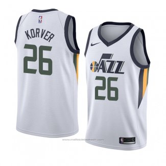 Maillot Utah Jazz Kyle Korver #26 Association 2018 Blanc