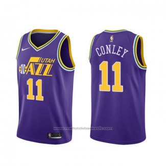 Maillot Utah Jazz Mike Conley #11 Hardwood Classics Volet