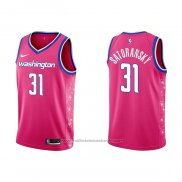 Maillot Washington Wizards Tomas Satoransky #31 Ville 2022-23 Rosa