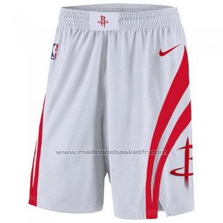 Short Houston Rockets 2017-18 Blanc