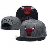 Casquette Chicago Bulls Rouge Gris2